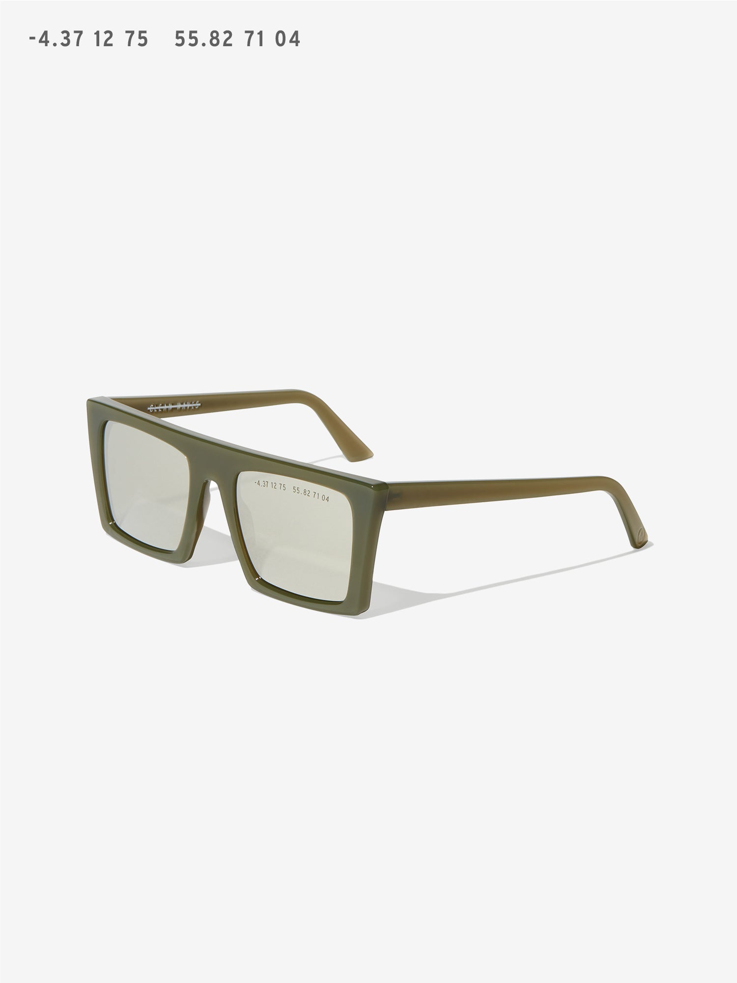 Clean Waves Type 02 Mid Sunglasses in Green Marble/Vintage Green – Hampden  Clothing